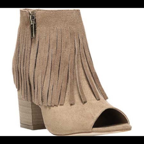 Peep Toe Ankle Bootie - Picture 1 of 5